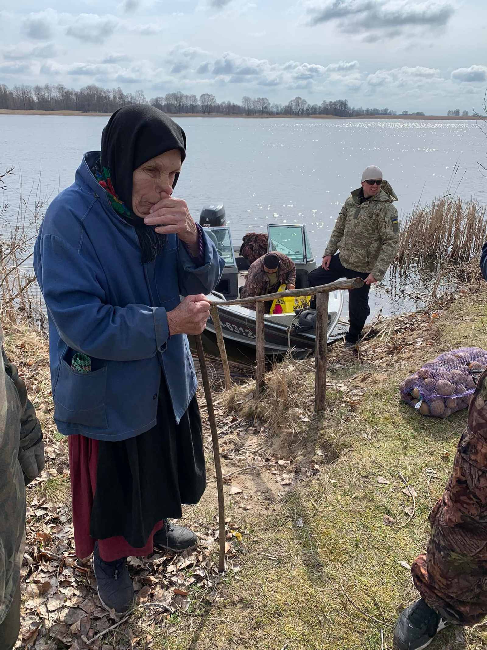 Mieszkańcy strefy wykluczenia otrzymali pomoc humanitarną