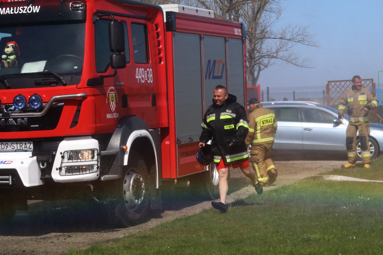 Dyngusowa zabawa z Ochotniczą Strażą Pożarną z Raczkowej
