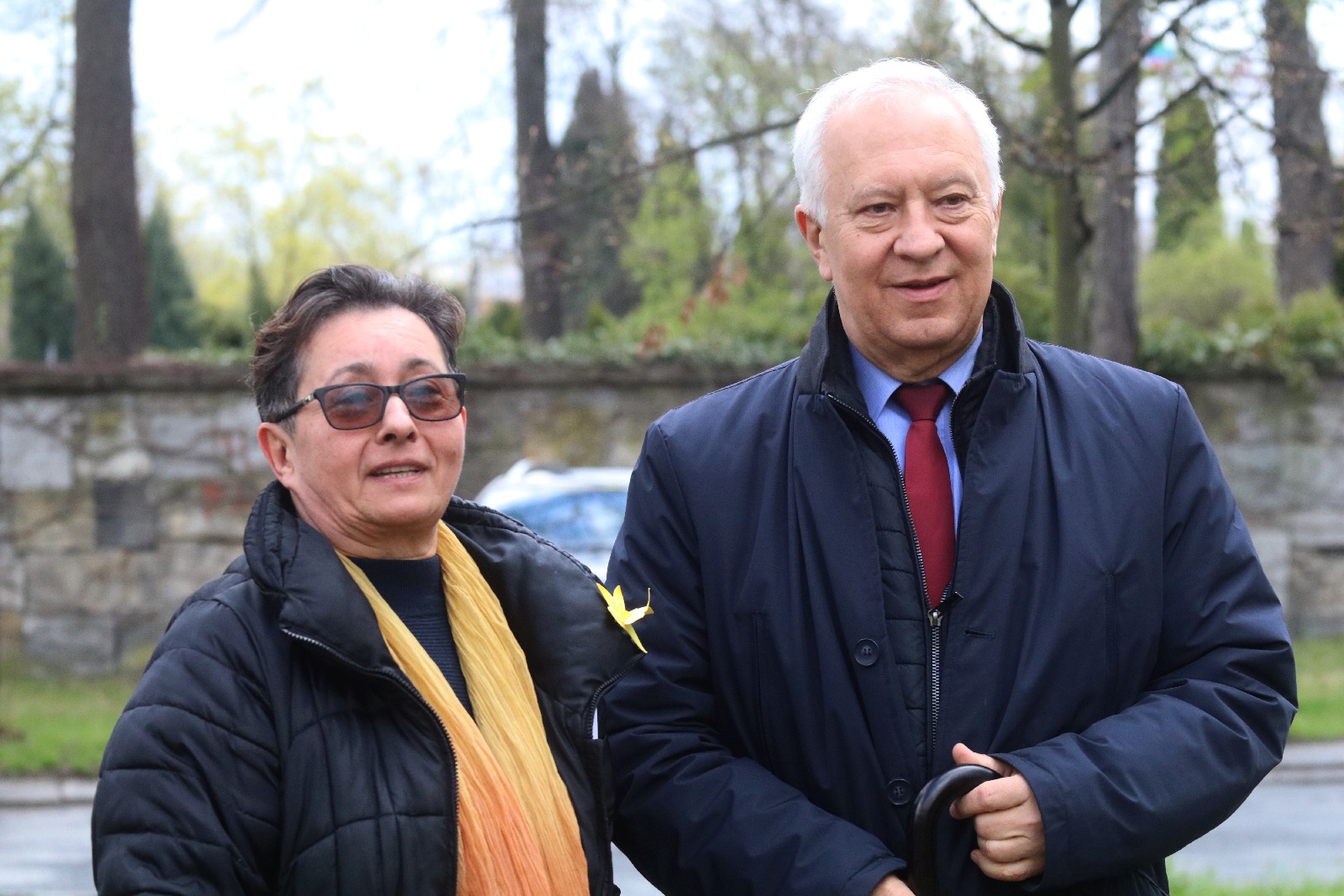 Złożyli hołd bohaterom powstania w getcie warszawskim