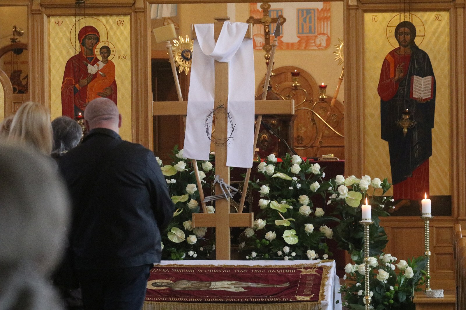 Święcenie pokarmów w parafii greckokatolickiej w Legnicy