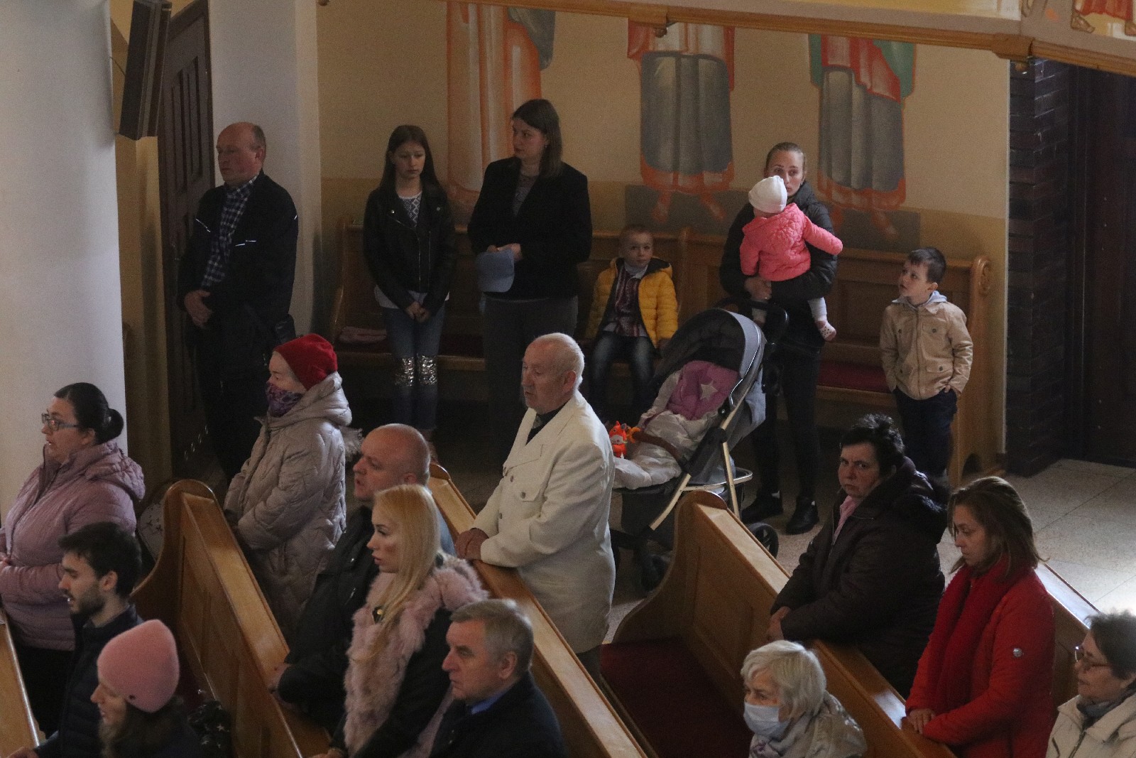 Święcenie pokarmów w parafii greckokatolickiej w Legnicy