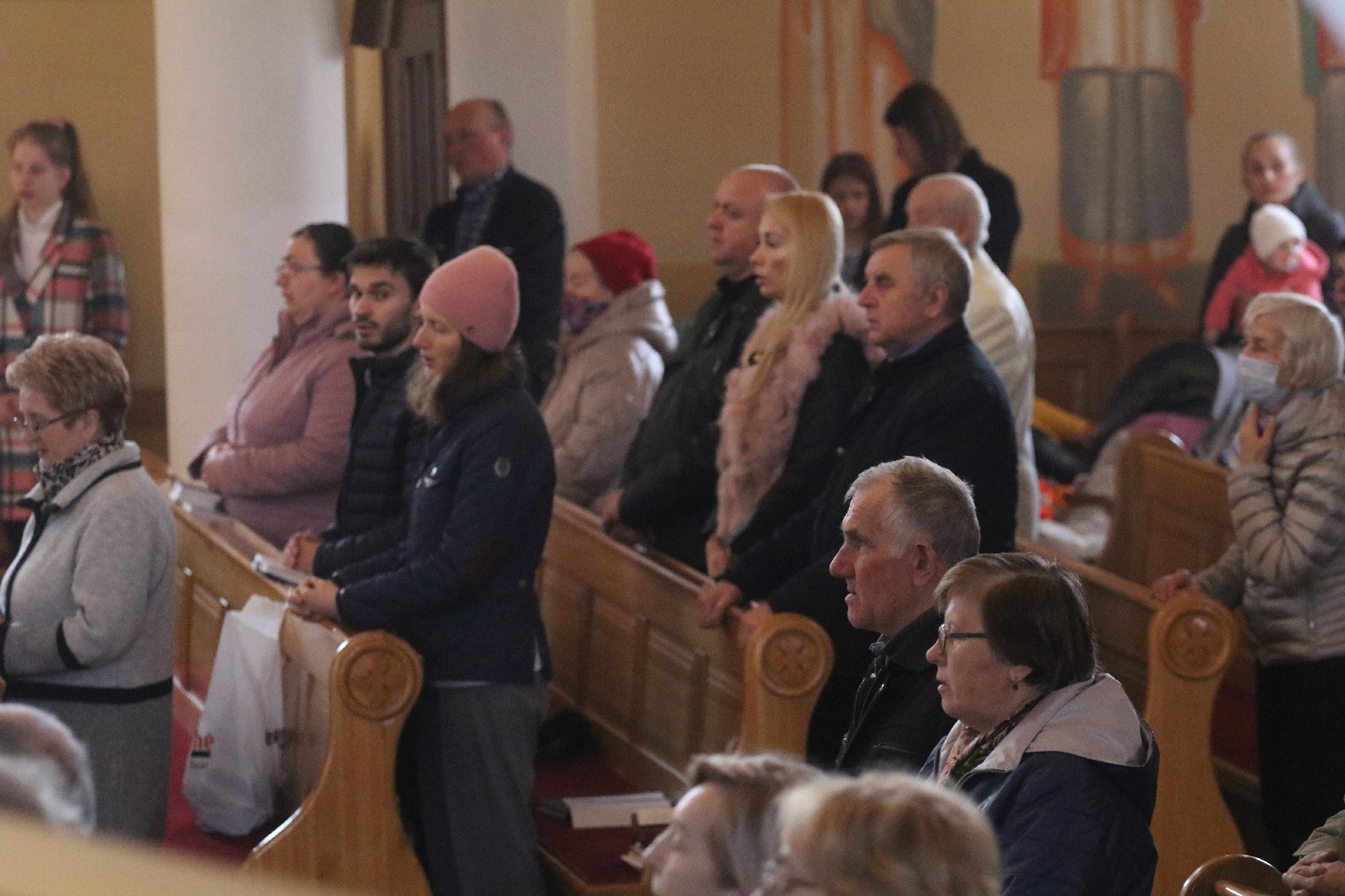 Święcenie pokarmów w parafii greckokatolickiej w Legnicy