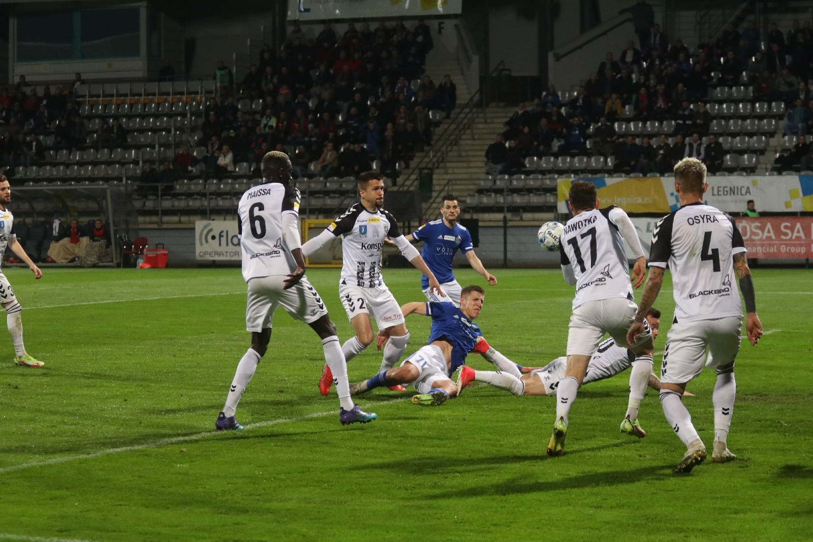 Miedź Legnica traci dwa punkty z Sandecją Nowy Sącz       	