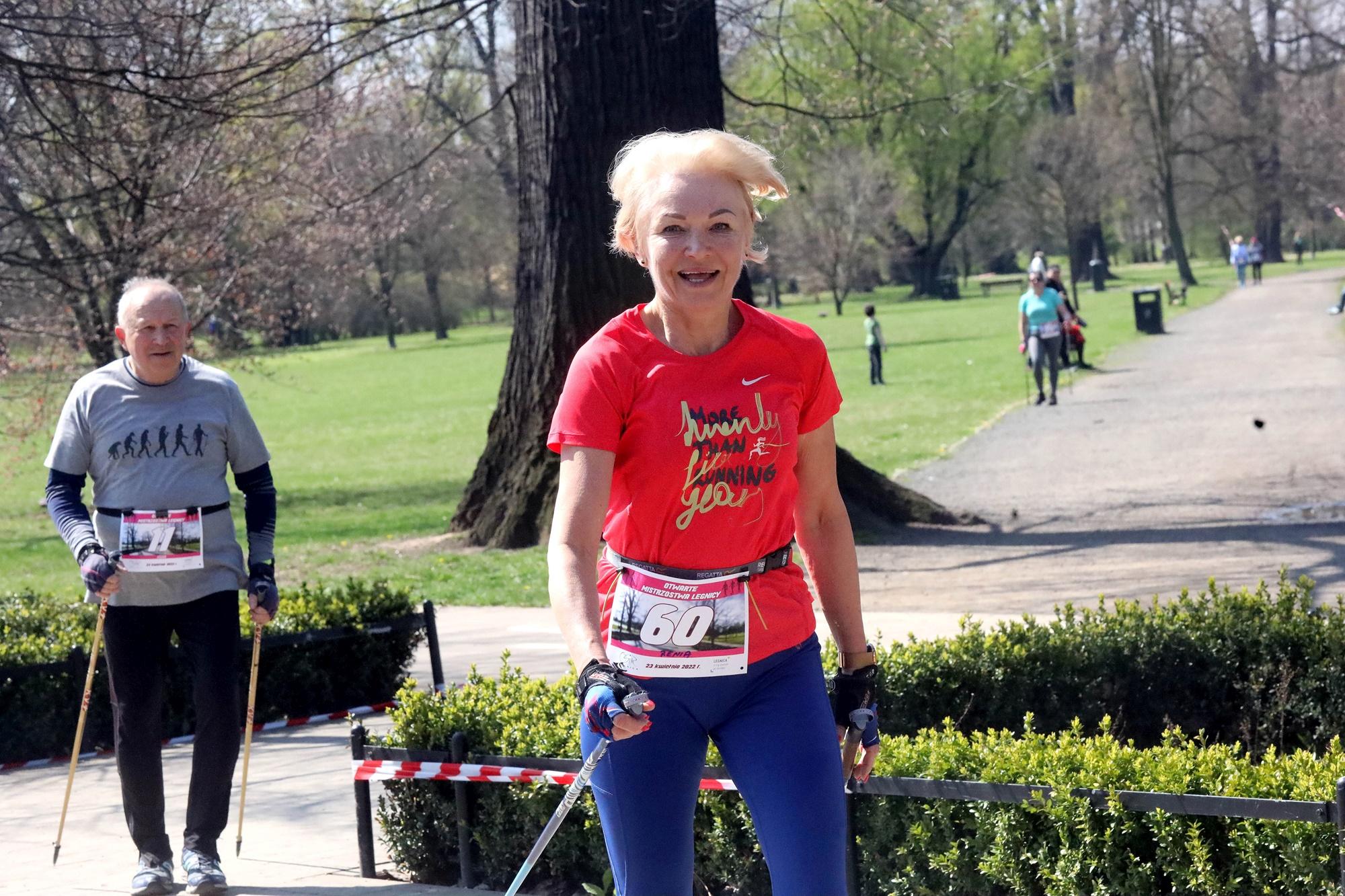 Kolejne Otwarte Mistrzostwa Legnicy w Nordic Walking za nami