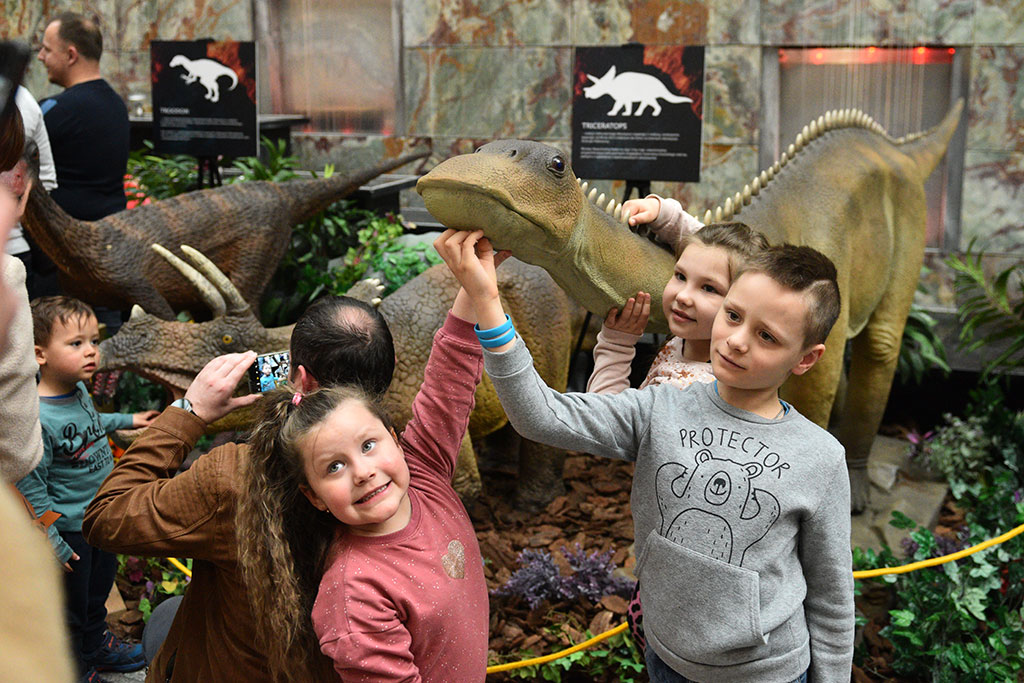 Wycieczka do świata prahistorii. Oko w oko z dinozaurami