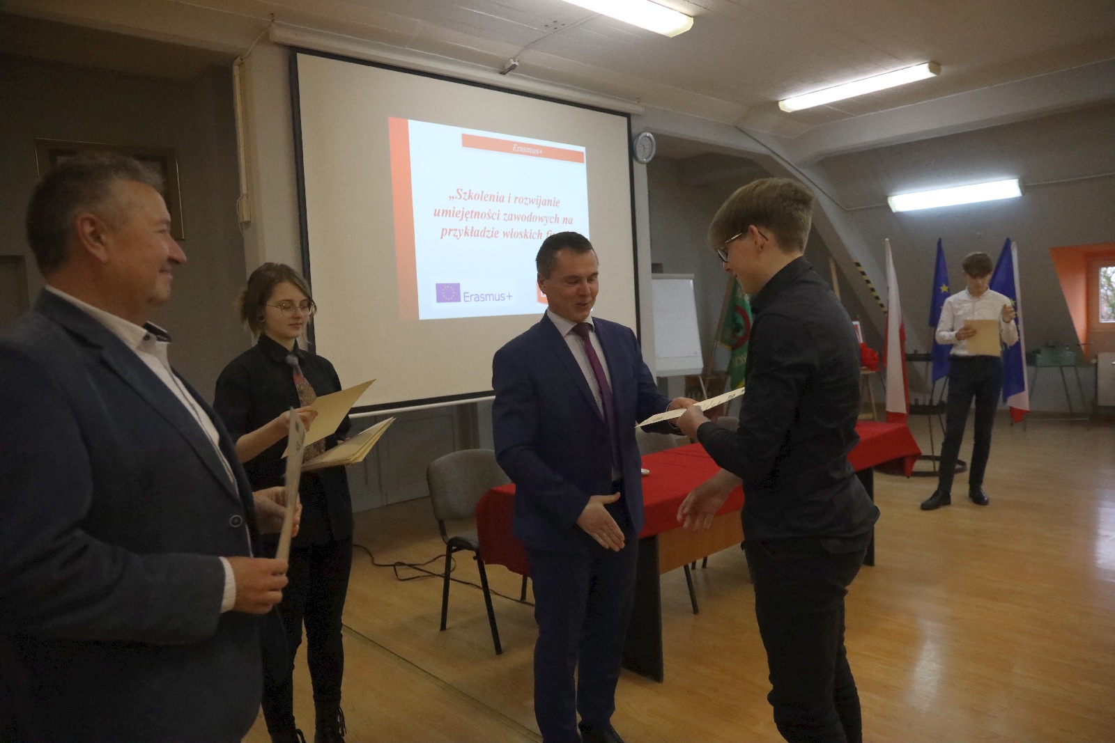 Uroczyste podsumowanie projektu w 
