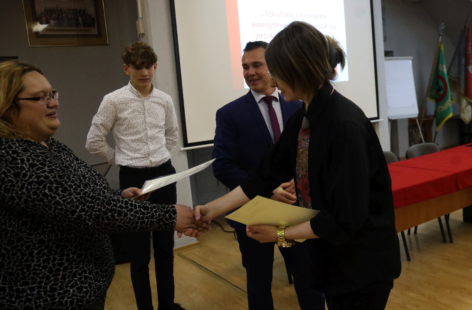 Uroczyste podsumowanie projektu w 