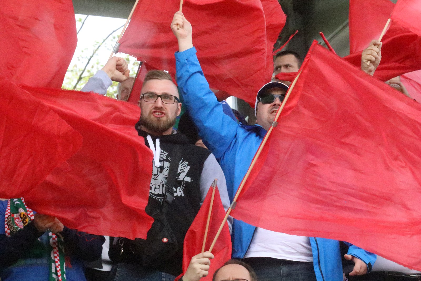 Ponad cztery tysiące kibiców oglądało mecz Miedź - Chrobry