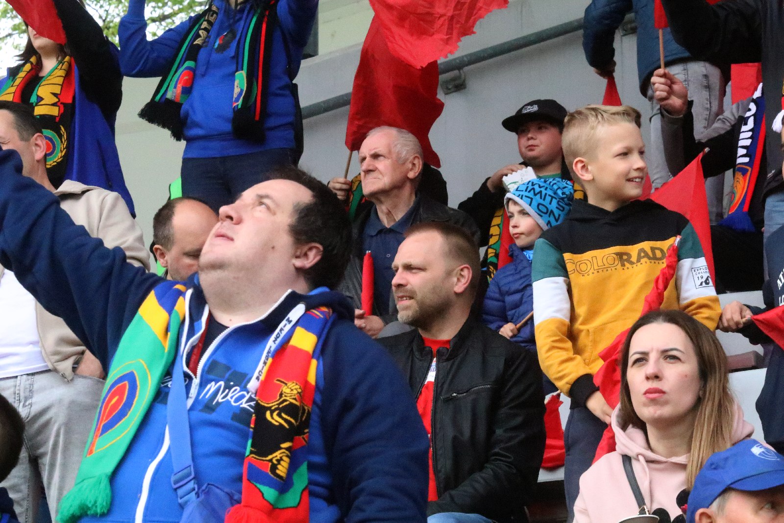 Ponad cztery tysiące kibiców oglądało mecz Miedź - Chrobry