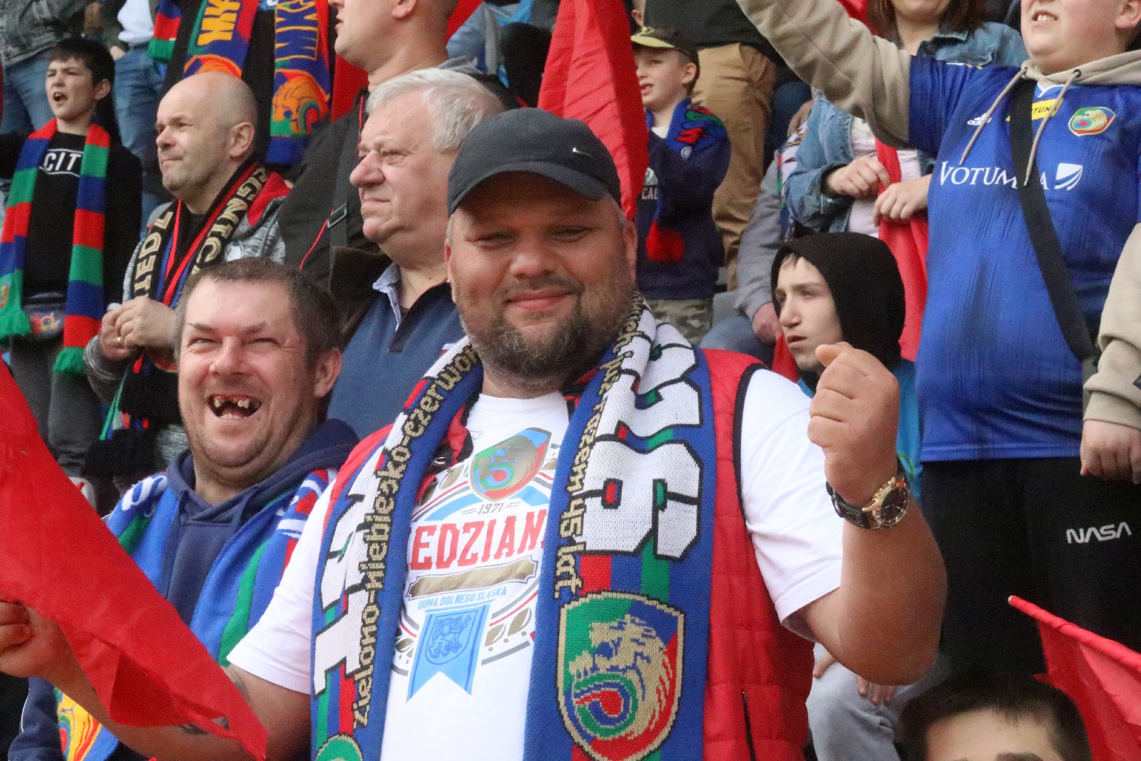 Ponad cztery tysiące kibiców oglądało mecz Miedź - Chrobry