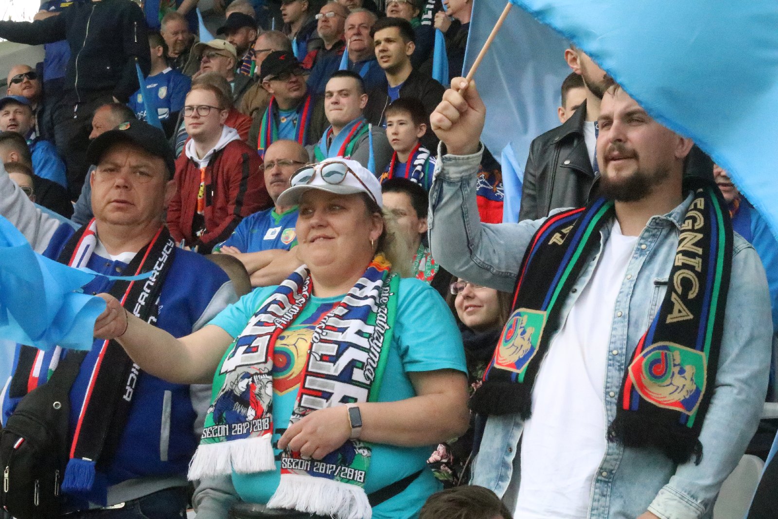 Ponad cztery tysiące kibiców oglądało mecz Miedź - Chrobry