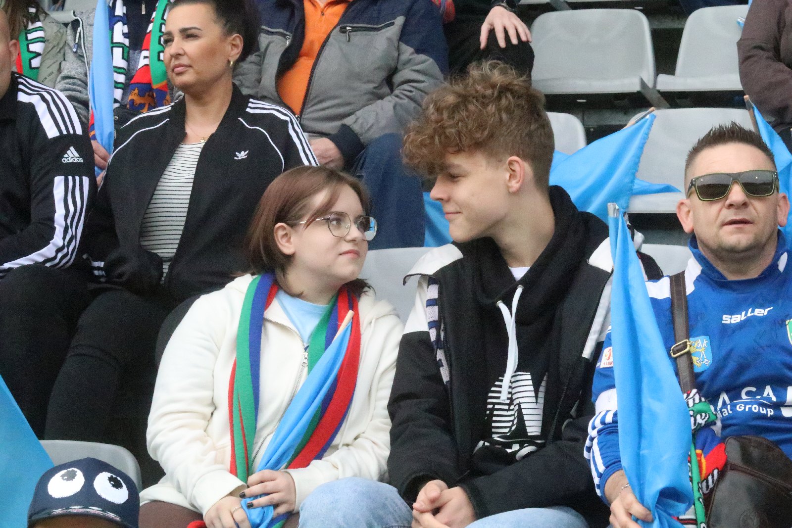 Ponad cztery tysiące kibiców oglądało mecz Miedź - Chrobry