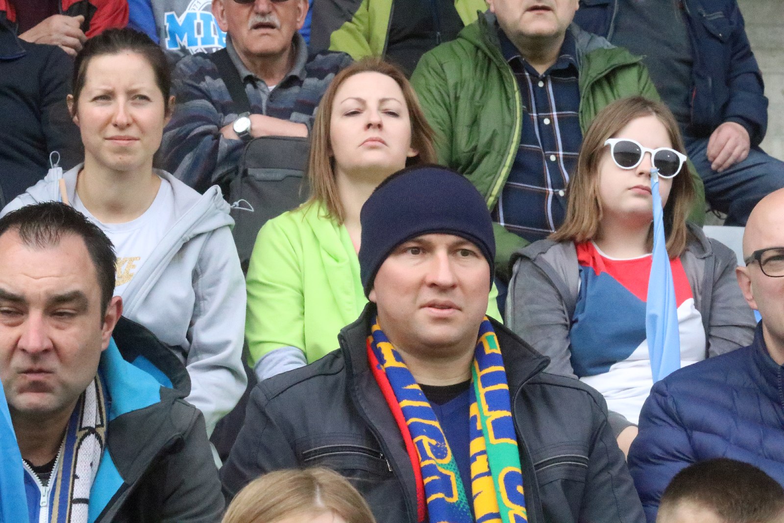 Ponad cztery tysiące kibiców oglądało mecz Miedź - Chrobry