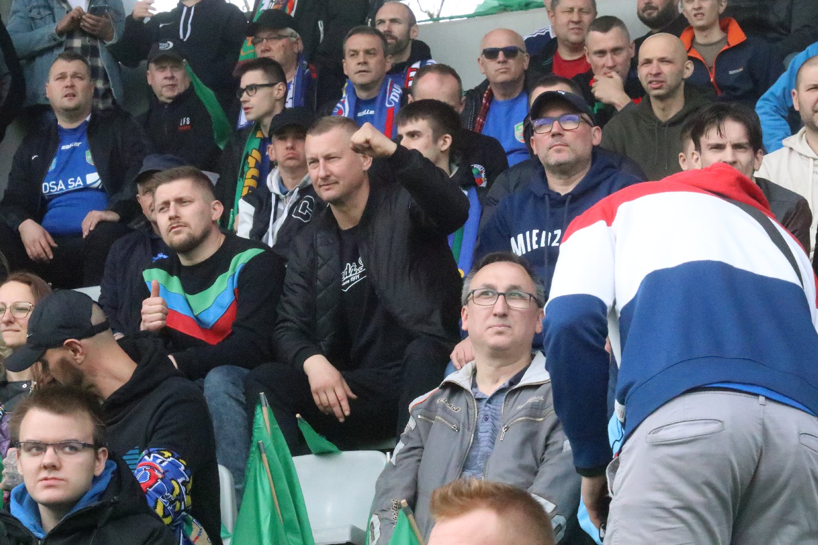 Ponad cztery tysiące kibiców oglądało mecz Miedź - Chrobry
