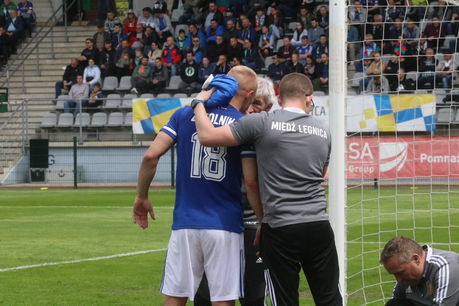 Miedź Legnica po golu Patryka Makucha pokonała Chrobrego