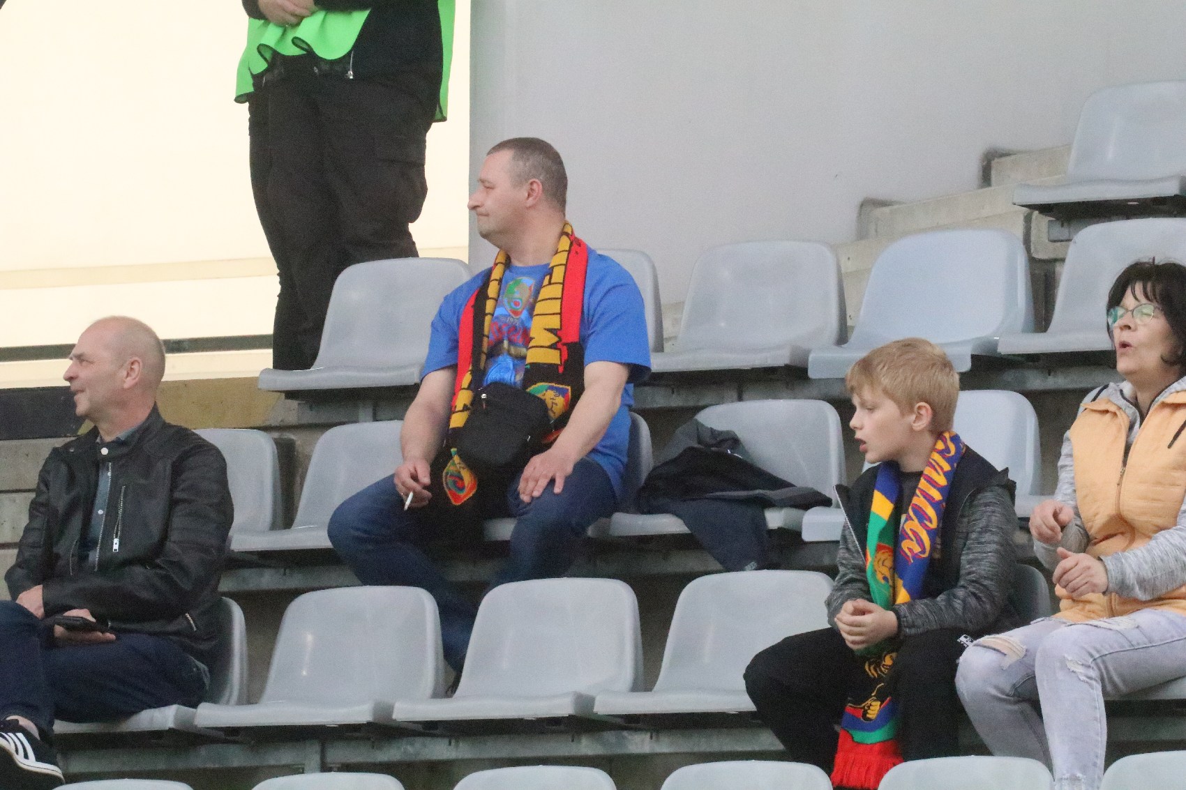 Ponad cztery tysiące kibiców oglądało mecz Miedź - Chrobry