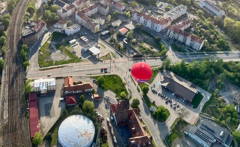 Zobaczcie niesamowity pokaz balonów z okazji Dnia Hutnika
