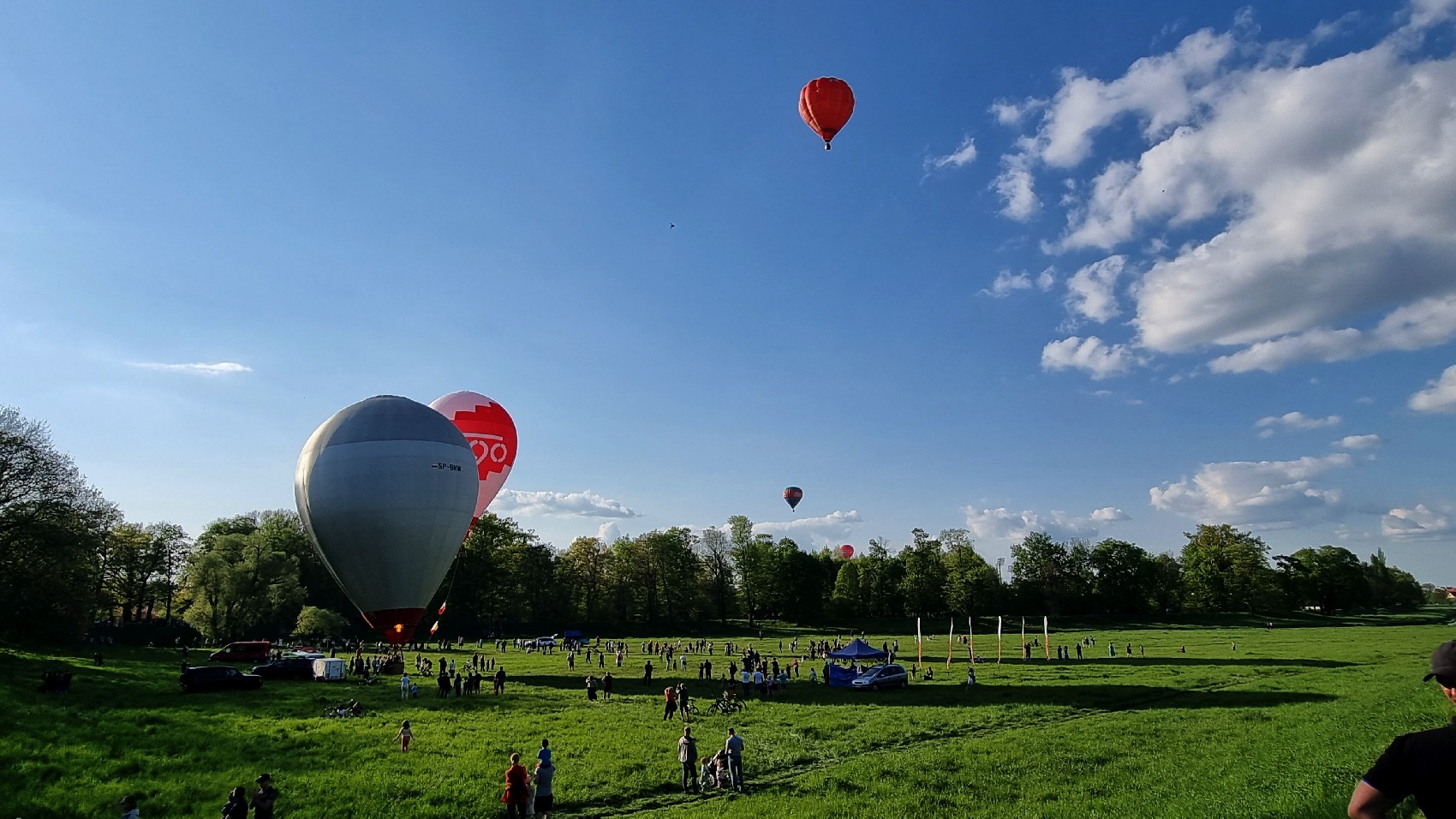 Zobaczcie niesamowity pokaz balonów z okazji Dnia Hutnika