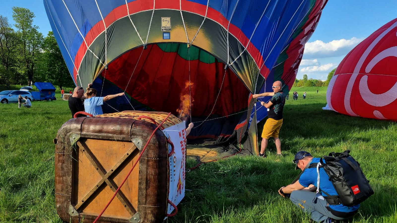 Zobaczcie niesamowity pokaz balonów z okazji Dnia Hutnika