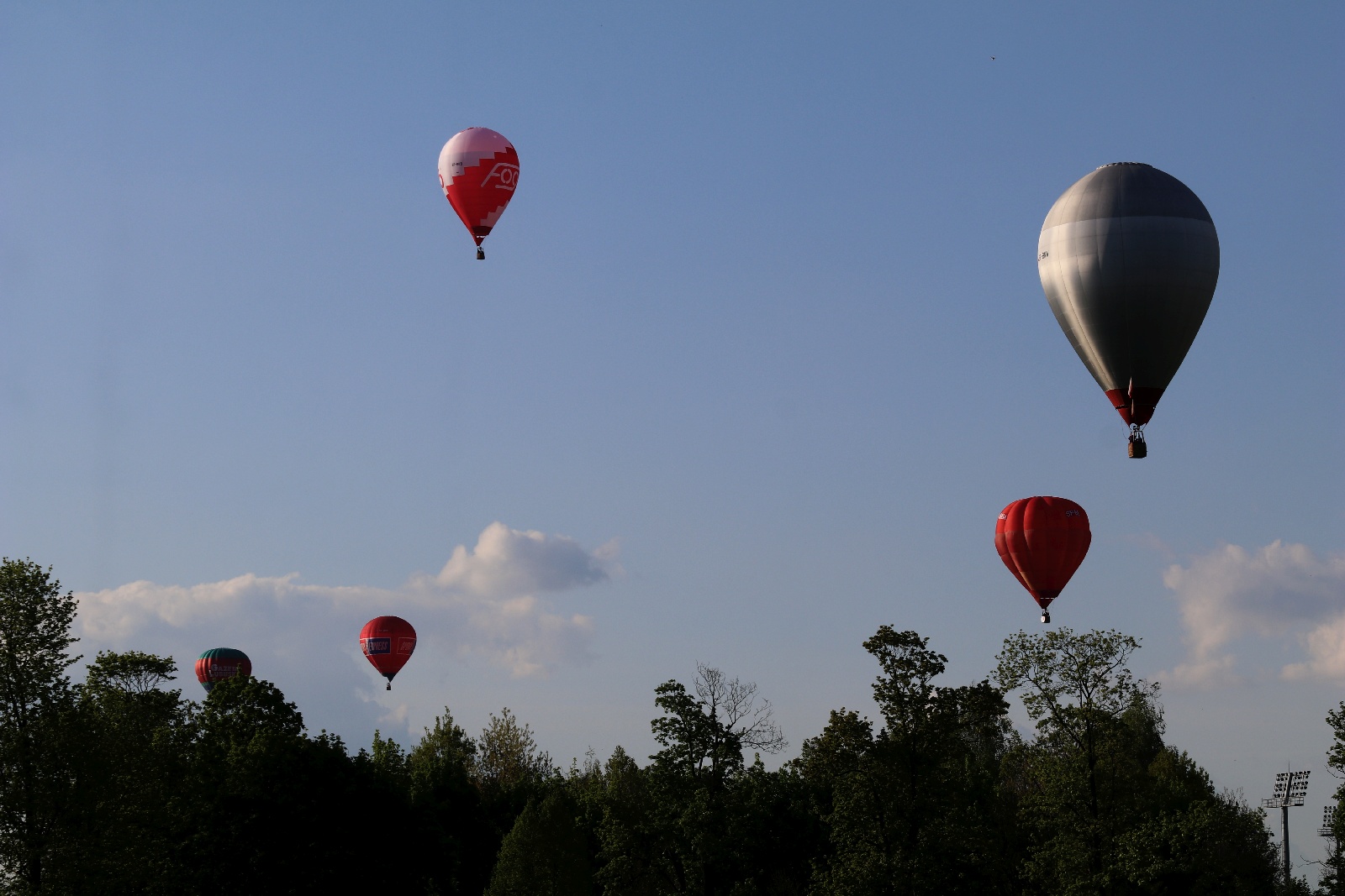 Zobaczcie niesamowity pokaz balonów z okazji Dnia Hutnika