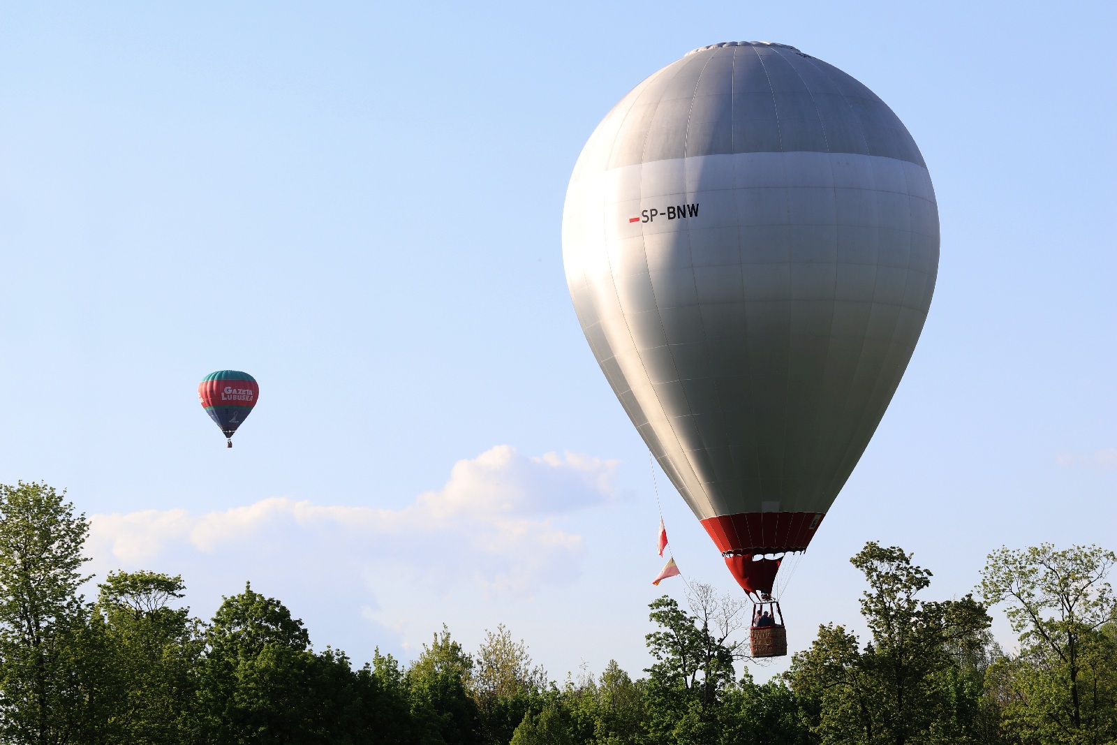Zobaczcie niesamowity pokaz balonów z okazji Dnia Hutnika