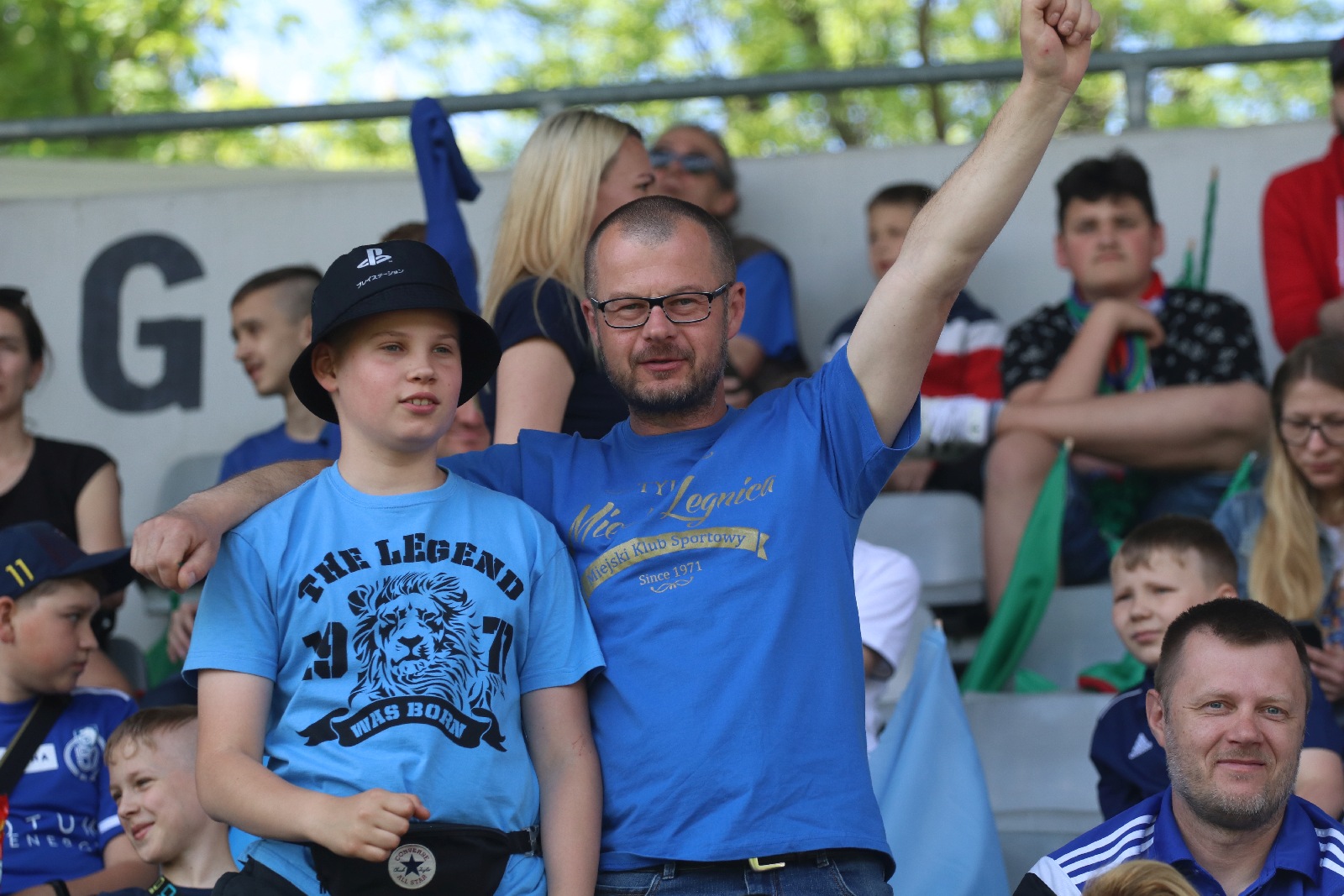 Znajdź się na zdjęciach na meczu Miedź Legnica Widzew Łódź