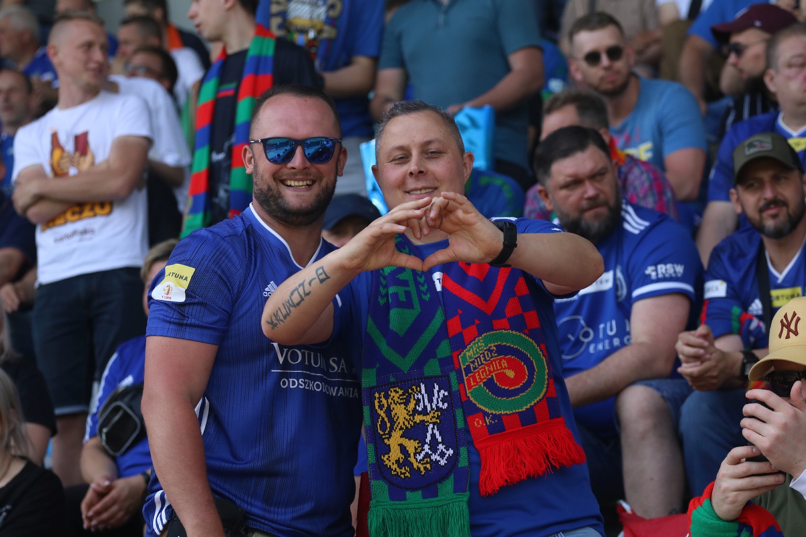 Znajdź się na zdjęciach na meczu Miedź Legnica Widzew Łódź