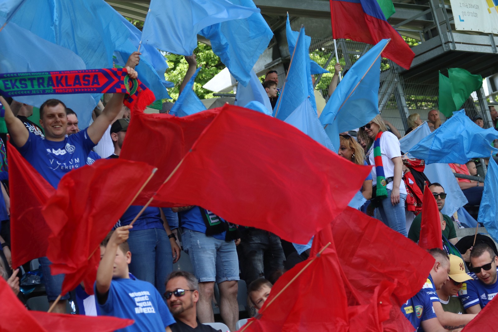Znajdź się na zdjęciach na meczu Miedź Legnica Widzew Łódź