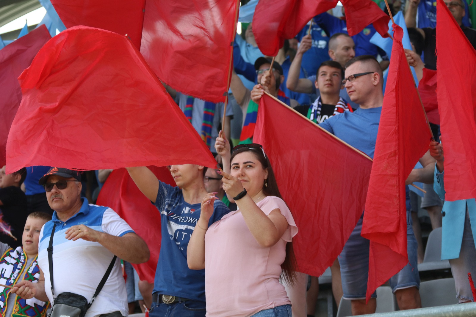 Znajdź się na zdjęciach na meczu Miedź Legnica Widzew Łódź