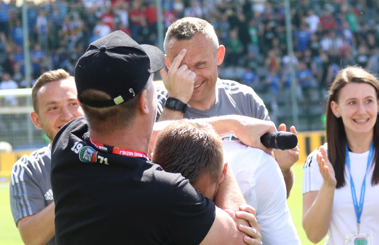 Miedż wygrywa ostatni domowy mecz w pierwszej lidze