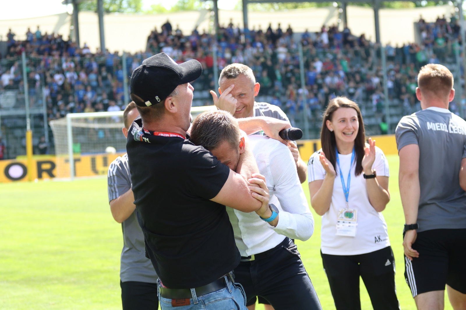 Miedż wygrywa ostatni domowy mecz w pierwszej lidze
