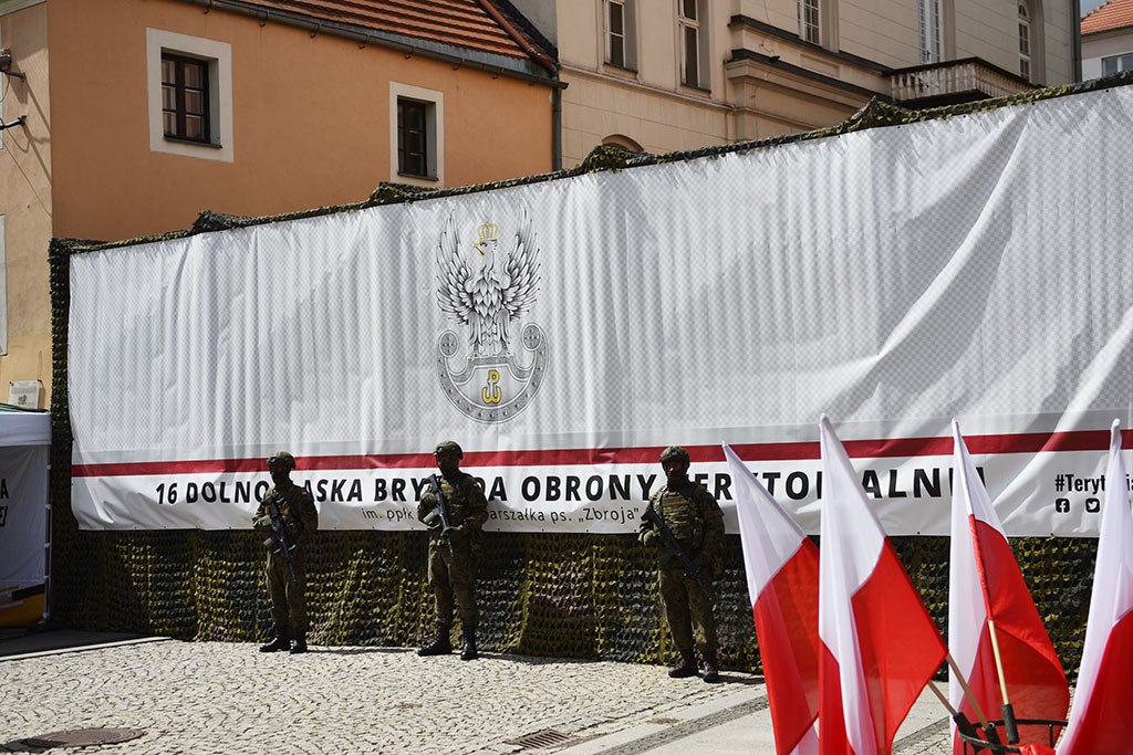 Terytorialsi ślubowali w centrum Legnicy