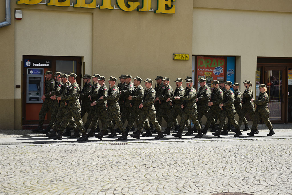 Terytorialsi ślubowali w centrum Legnicy