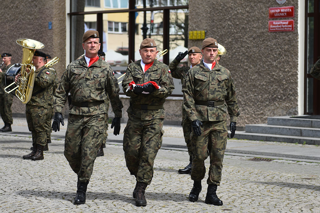 Terytorialsi ślubowali w centrum Legnicy