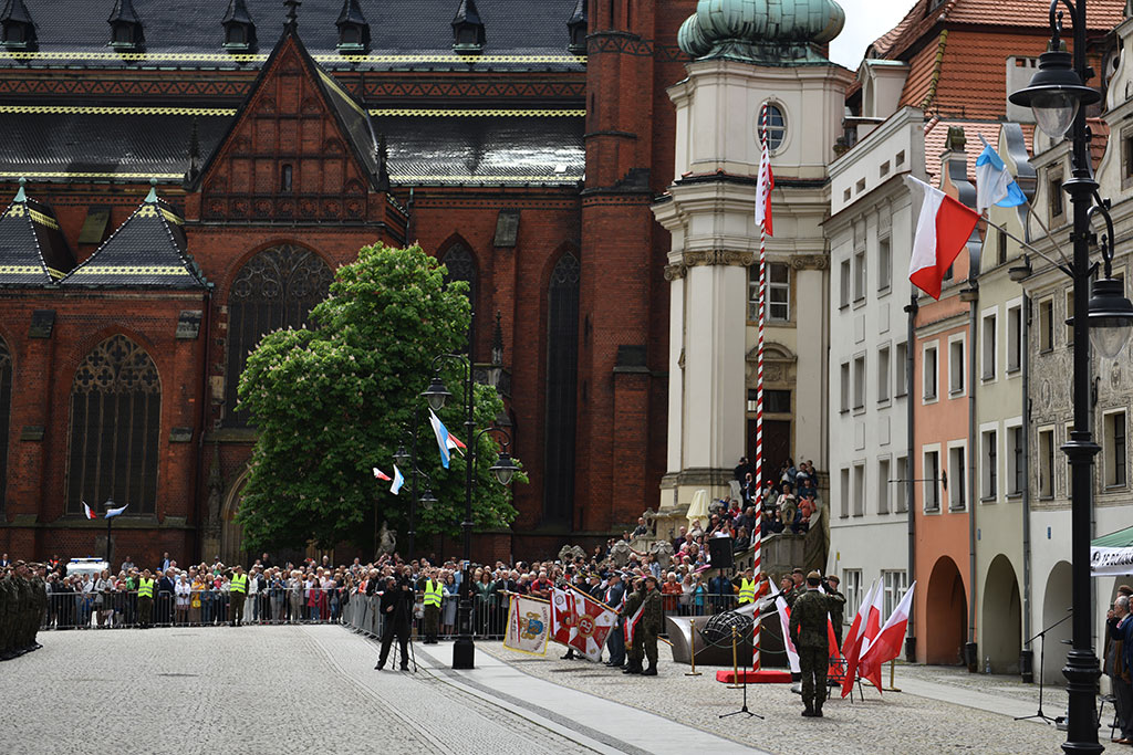 Terytorialsi ślubowali w centrum Legnicy