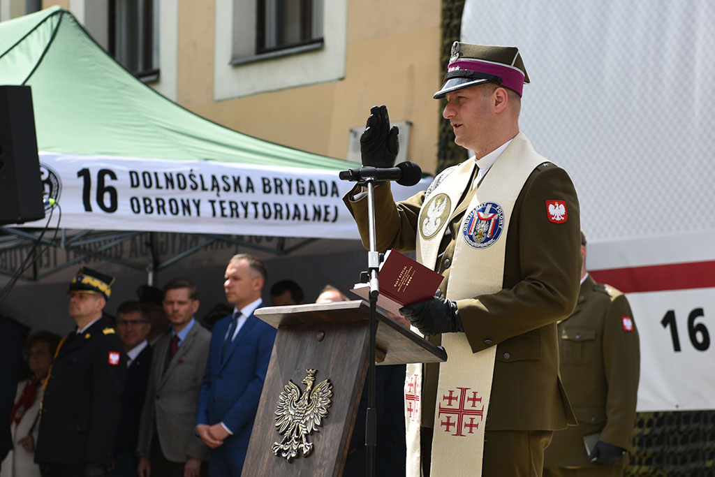Terytorialsi ślubowali w centrum Legnicy