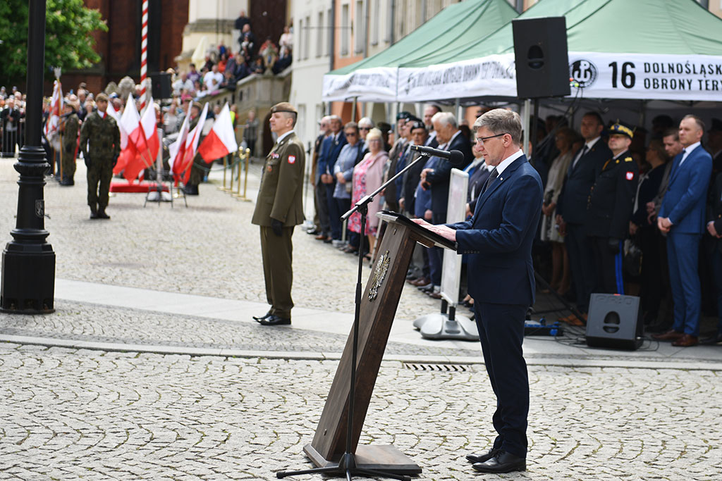 Terytorialsi ślubowali w centrum Legnicy