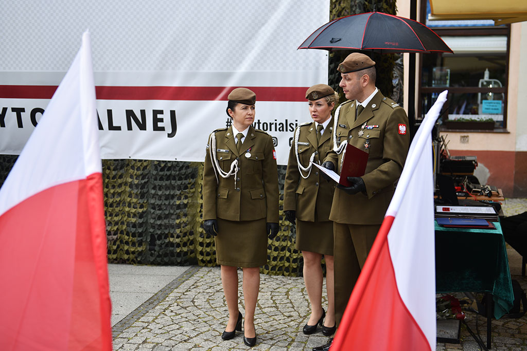 Terytorialsi ślubowali w centrum Legnicy