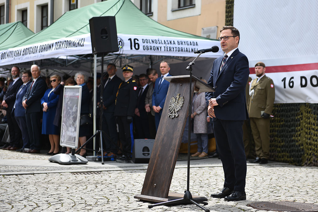 Terytorialsi ślubowali w centrum Legnicy