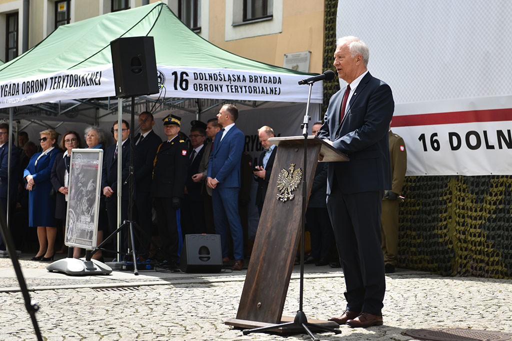 Terytorialsi ślubowali w centrum Legnicy