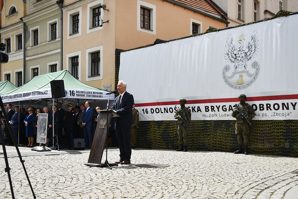 Terytorialsi ślubowali w centrum Legnicy