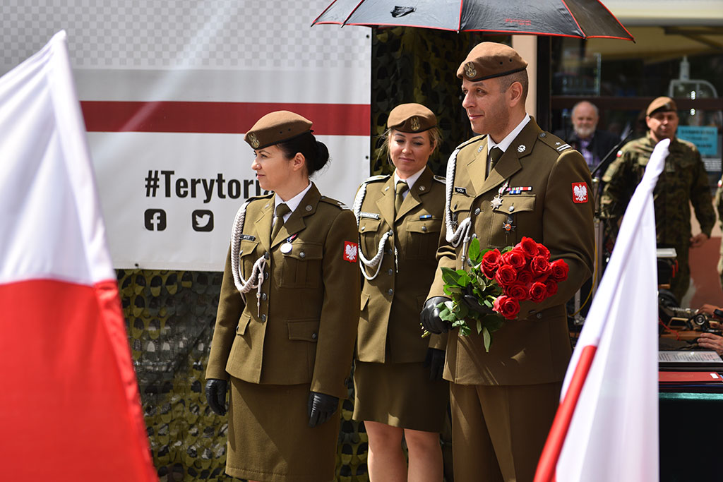 Terytorialsi ślubowali w centrum Legnicy