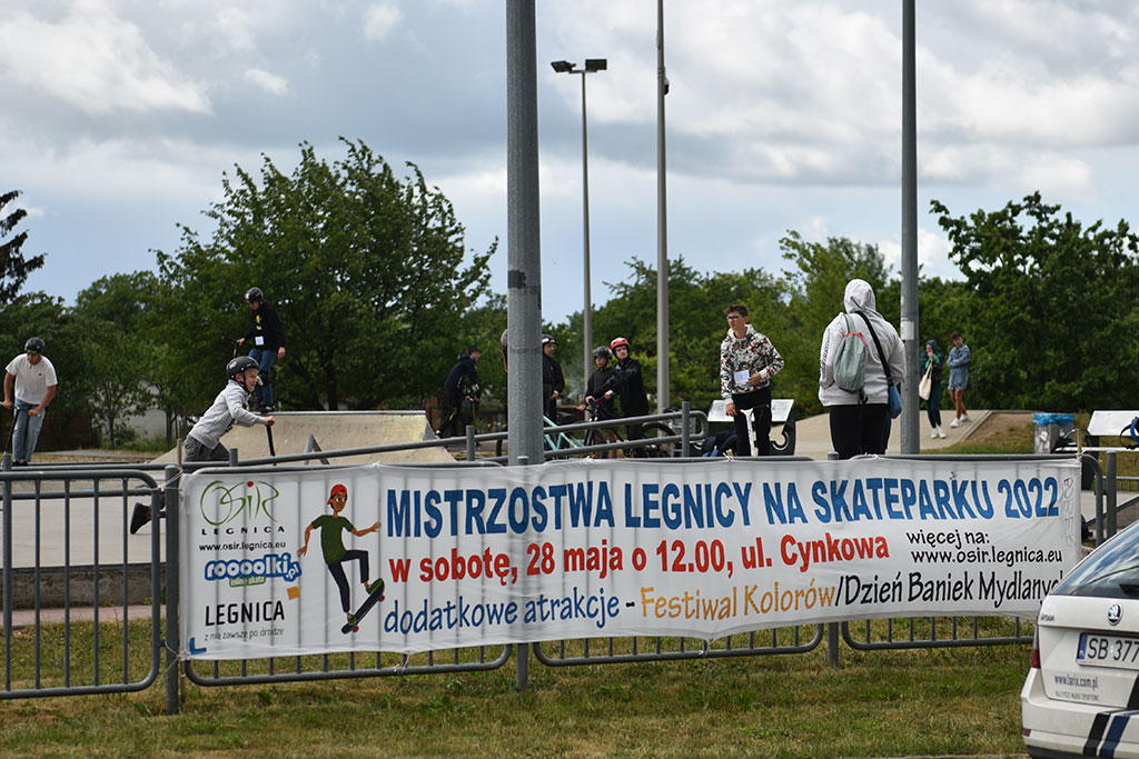 Mistrzostwa Legnicy na Skateparku. Patrzcie i podziwiajcie