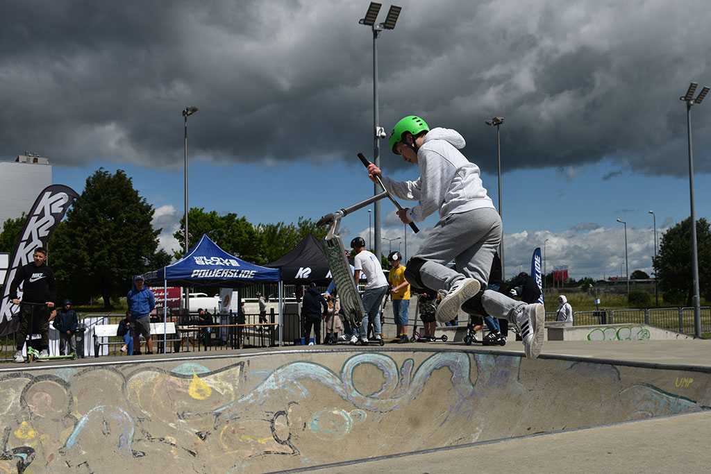 Mistrzostwa Legnicy na Skateparku. Patrzcie i podziwiajcie