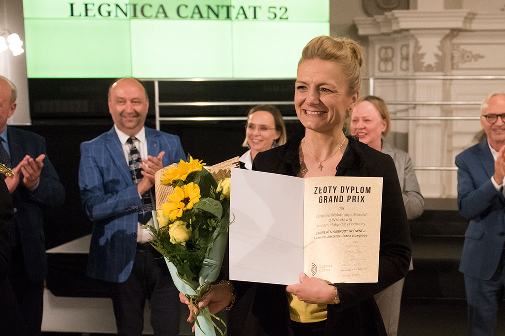 Zespół Wokalny Rondo po raz trzeci laureatem Grand Prix Cantatu