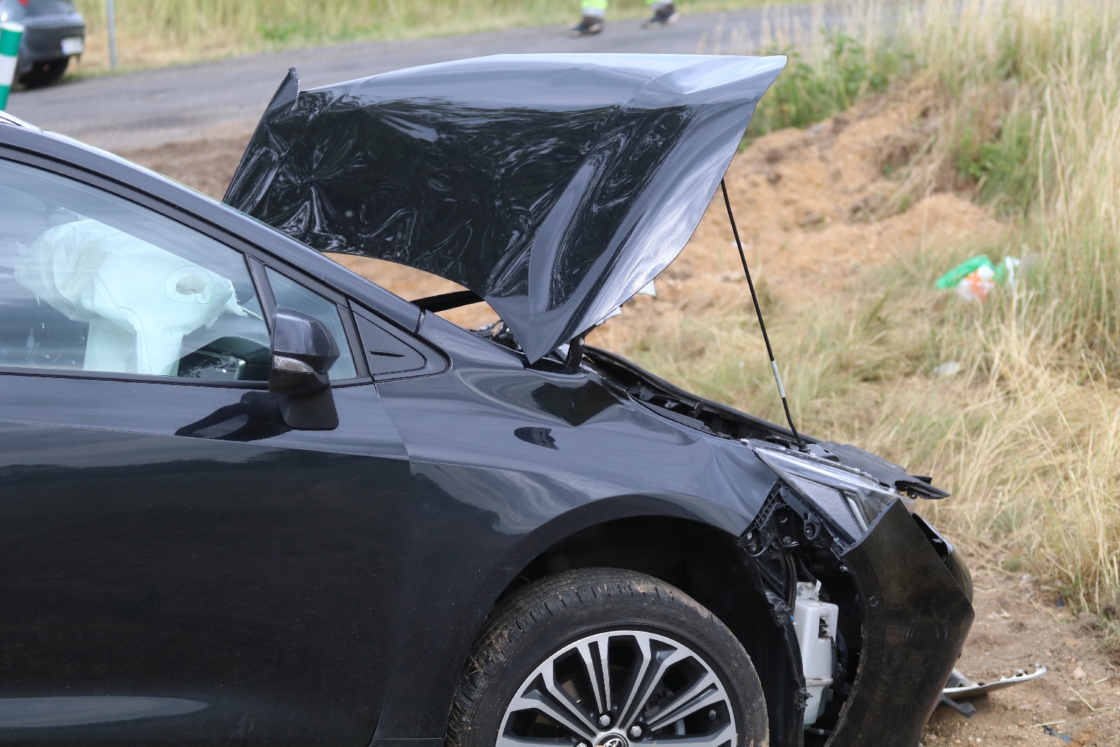 Punto, Audi i Toyota skasowane. Trzy osoby w szpitalu