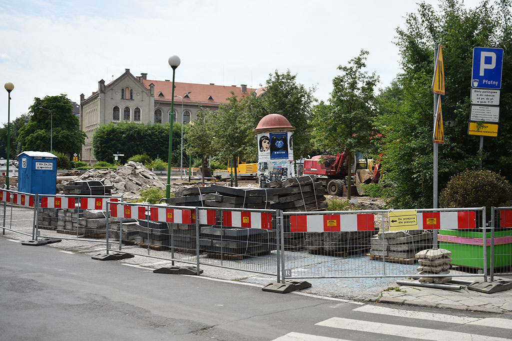 Kilka miesięcy potrwa przebudowa Placu Słowiańskiego