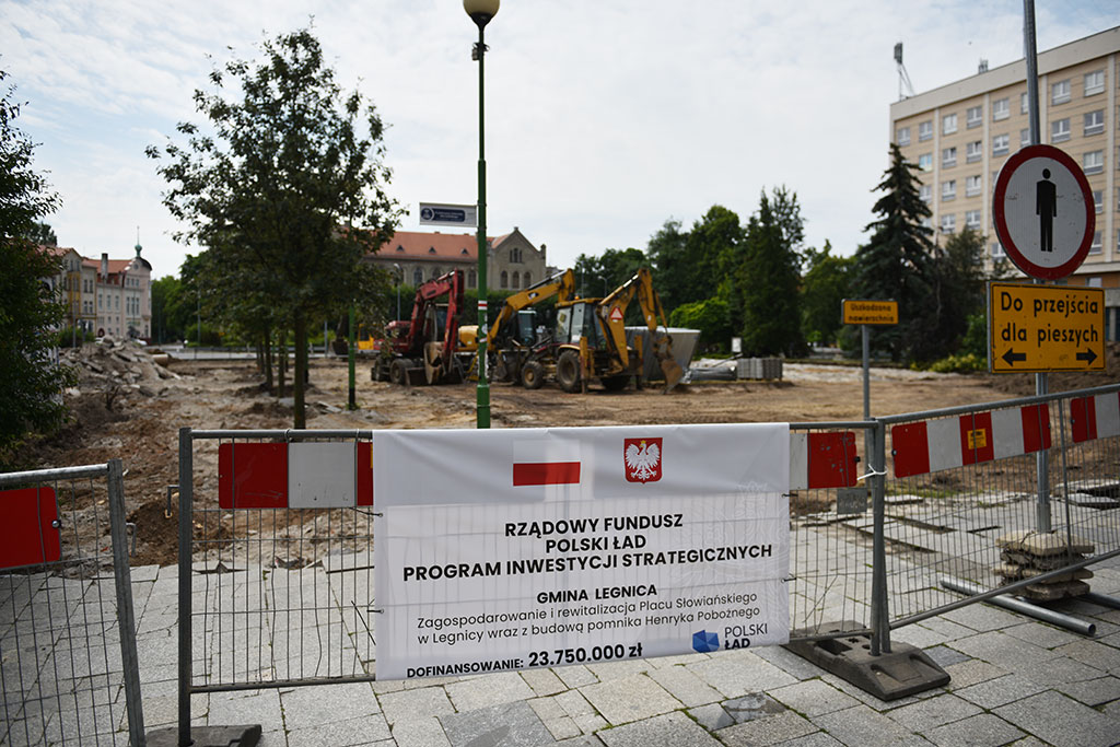 Kilka miesięcy potrwa przebudowa Placu Słowiańskiego