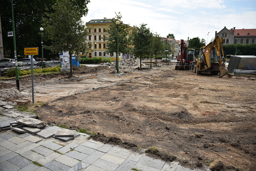 Kilka miesięcy potrwa przebudowa Placu Słowiańskiego