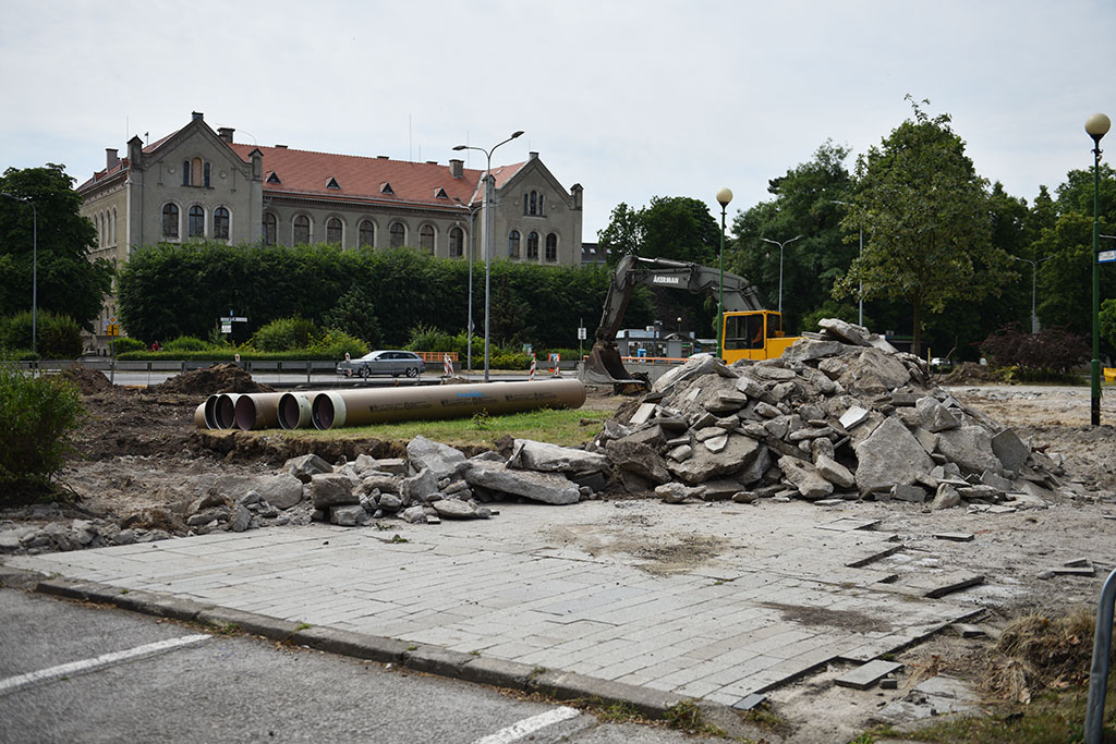 Kilka miesięcy potrwa przebudowa Placu Słowiańskiego